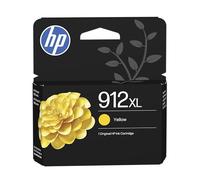 HP 912XL Amarillo, Cartucho de Tinta Original, Alta Capacidad