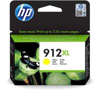HP 912XL 3YL83AE, Amarillo, Cartucho de Tinta de Alta Capacidad Original, Compatible con impresoras de inyección de Tinta HP OfficeJet Pro Series 8010; 8020