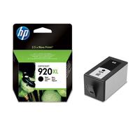 HP 920XL CD975AE Negro, Cartucho de Alta Capacidad Original, de 1.200 páginas, para impresoras HP OfficeJet serie 6500, 6000, 7000, 7500 y E710