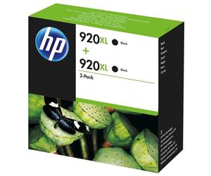 HP 920XL (D8J47AE) multipack 2 cartuchos negro XL (original)