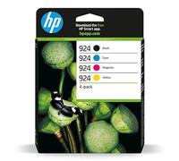 HP Paquete de 4 Cartuchos de Tinta Original 924 CMYK