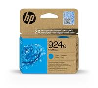 HP 924e EvoMore Cian 4K0U7NE, Cartucho de Tinta Original Compatible con Impresoras OfficeJet Pro Serie 8120 e 8130