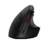 Ratón Ergonómico Inalámbrico por Bluetooth/ 2.4GHz HP 925/ Batería Recargable/ Hasta 1200 DPI/ Negro