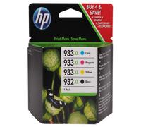 Hp - 4.X C 2.P 42.Ae, C2P42Ae/932.X L933.X L, Nr 932/933.Original Xl de Tinta Negro, Cian, Magenta, Amarillo