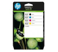 HP 937 4-Pack CMYK(4) Original Ink Cartridge