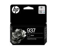 HP 937 4S6W5NE, Negro, Cartucho de Tinta Original, Compatible con impresoras OfficeJet Pro 9110, 9120, 9130, 9720 y 9730