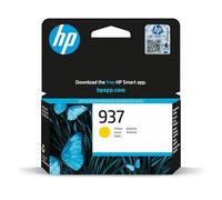 HP 937 Amarillo, Cartucho de Tinta Original | Compatible con OfficeJet Pro Serie 9100 y 9700, 800 páginas (4S6W4NE)