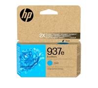 HP 937e Cian, Cartucho de Tinta Original, EvoMore, Alta Capacidad | Compatible con impresoras OfficeJet Pro Serie 9100 y 9700, 1650 páginas (4S6W6NE)