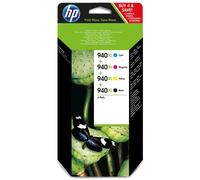 HP 940XL (C2N93AE) multipack XL negro/cian/magenta/amarillo (original)