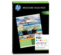 HP 940XL (CG898AE) multipack 3 colores + 100 hojas de papel fotográfico (original)