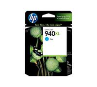 HP 940XL Cian cartucho de tinta - Cartucho de tinta para impresoras (Cian, Officejet Pro 8000, 8500, Alto rendimiento (XL), 10,9 cm, 20-80%, 0-40 °C)