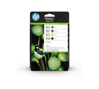 HP Paquete de 4 cartuchos de tinta Original 950 negro y 951 cian/magenta/amarillo