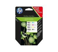HP Cartuchos de tinta 950XL-951XL C2P43AE Pack 4 Original Negro, Cian, Amarillo, Magenta 6.800 pág