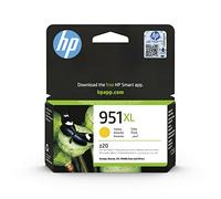 HP 951XL CN048AE, Amarillo, Cartucho de Tinta de Alta Capacidad Original, 1.500 páginas, Para impresoras HP Officejet Pro serie 8600, 8100, 251dw, 276sw