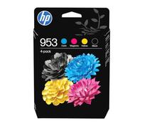 HP Cartuchos de tinta HP 953 CMYK Negro Cian Magenta Amarillo Pack de 4 Originales