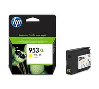 HP 953XL F6U18AE, Amarillo, Cartucho de Tinta de Alta Capacidad Original, compatible con impresoras de inyección de tinta HP OfficeJet Pro 7720, 7730, 7740, OfficeJet Pro Series 8000