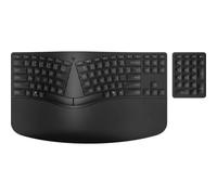 HP 965 - Tastatur-und-Tastenfeld-Set - kompakte Gr??e, 2-Zonen-Layout, separater Ziffernblock, kurzer Tastenhub, Multi-Device - Bluetooth - Deutsch - Schwarz (7E756AA#ABD)