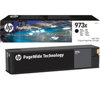 HP Cartucho negro original PageWide 973X de alto rendimiento