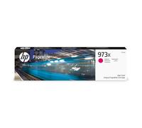 HP 973X Magenta, Cartucho de Tinta Original, Alta Capacidad | Compatible con HP PageWide serie Pro 452, 477dw y PageWide Managed P57750dw, P55250, 7000 páginas (F6T82AE)
