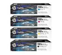 HP 981X Pack cartuchos de tinta 4 colores XL