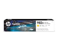 HP Cartucho de tinta 982X (T0B29A) Amarillo XL PageWide 16.000 páginas