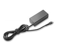 HP Adaptador CA de 45 W USB-C - (Conector de 100 cm, Compatible con Tablets y Notebooks), Color Negro
