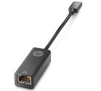 HP Adaptador de Red USB-C a RJ45 con LED de Estado (Windows 10, Windows 11) Negr