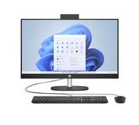HP All-in-One 24-cr0101ns - Ordenador de sobremesa de 23,8" FHD (Intel Core i3-N300, 8GB RAM, 512GB SSD, Intel UHD Graphics, Windows) Black - Teclado QWERTY Español