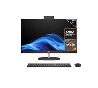 HP All-in-One 27-cr0062ns, PC Todo en Uno 27” FHD, AMD Ryzen 7 7730U, 16GB RAM, 512GB SSD, AMD Radeon Graphics, Cámara HD, Wi-Fi, Teclado y Ratón Inalámbricos, Sin Sistema operativo, QWERTY Español