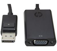 HP AS615AA - Cable VGA a DP de 20 cm, negro