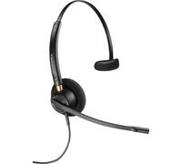 Auriculares HP Poly EncorePro 510 con cable USB-A y USB-C para llamadas y música negros