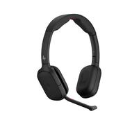Poly Auriculares Bluetooth Focus 625 Fold – Plegables, cancelación activa híbrida, audio espacial