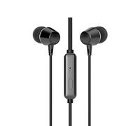 HP Auriculares Marca Modelo Auricular DHE-7000 con Cable Y Almohadillas DE Silicona Jack 3,5 MM Color Negro