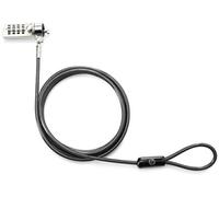 Hp bloqueo de combinación essential - cable antirrobo (negro, cerradu