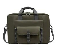 HP Bolsa Modular para Portátiles de hasta 15,6", 3 en 1, Bolsillos Internos y Externos, Compartimentos Acolchados, Resistente al Agua, Correa de Hombro Extraíble, Gris/Verde