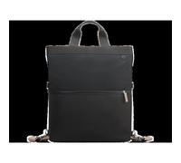 HP Mochila Bolsa Convertible en Bolso de Mano, Para PC hasta 14.1" en Diagonal, Bolsillo de Bloqueo RFID, Resistente al Agua, 18 L, Negro