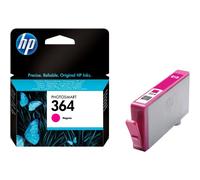 Cartucho tinta hp 364 cb319ee magenta 3ml b8550 - d5460 - c6380 - c5380
