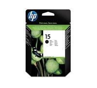 HP 15 C6615DE, Negro, Cartucho de Tinta Original, compatible con impresoras de inyección de tinta HP DeskJet 3820, 815c, 920c;OfficeJet v30, v40, v45; PSC 500, 720, 750, 760, 950