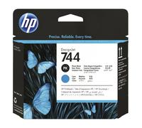 HP Cabezal de impresión DesignJet 744 negro fotográfico/cian