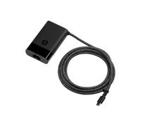 HP Cargador para Portátil USB-C de 65 W, Compatible con portátiles HP OmniBook y Otros Dispositivos con Puerto USB Type-C, Carga Rápida, Compacto, Negro