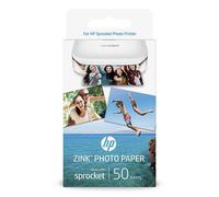 HP Carta Zinc 50 fogli 5 x 7,6 cm