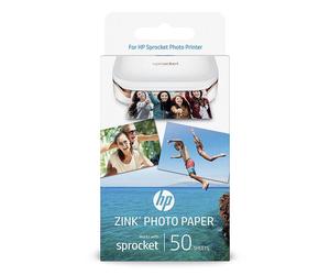 HP Carta Zinc 50 fogli 5 x 7,6 cm
