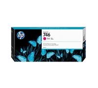 HP 746 Magenta, Cartucho de Tinta Original | Compatible con DesignJet Z6, Z9, 300 ml (P2V78A)