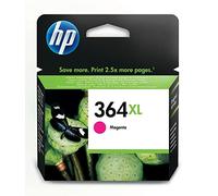 HP Cartucho de tinta magenta HP 364XL 364 Ink Cartridges, De 5 a 50 ºC, 107 x 24 x 115 mm, 0.05 kg (0.11 libras), 0.03 kg (0.0661 libras), 107 x 24 x 115 mm