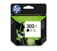 HP 302XL F6U68AE, Negro, Cartucho de Tinta de Alta Capacidad Original, Compatible con impresoras de inyección de Tinta DeskJet 1110, 2130, 3630, Envy 4520, OfficeJet 3830, 4650, 5220 y 5230