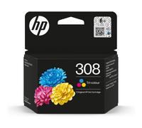 HP Cartucho de Tinta Original 308 tricolor
