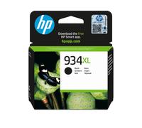 HP - Cartucho de tinta original 934XL de alta capacidad negro