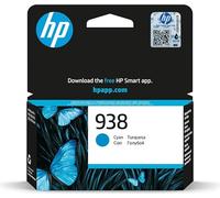 HP Cartucho de Tinta Original 938, Cian (4S6 x 5PE)