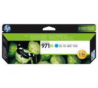 Hp cartucho de tinta original 971xl de alta capacidad cian