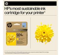Hp cartucho de tinta original evomore 924e amarilla